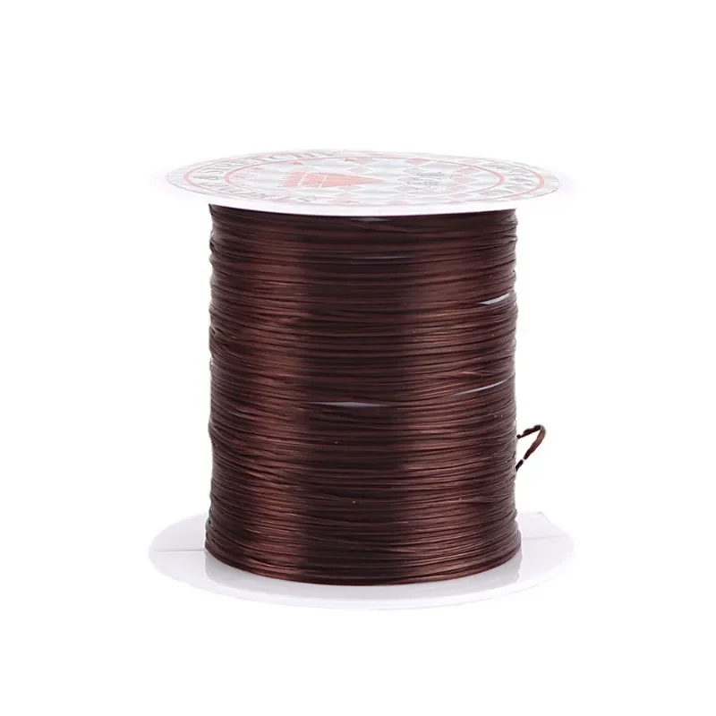 10Meters 0.8mm Elastic Thread Round Crystal Line Nylon Rubber Stretchy Cord Elastic Rope for Jewelry Making Beading Bracelet