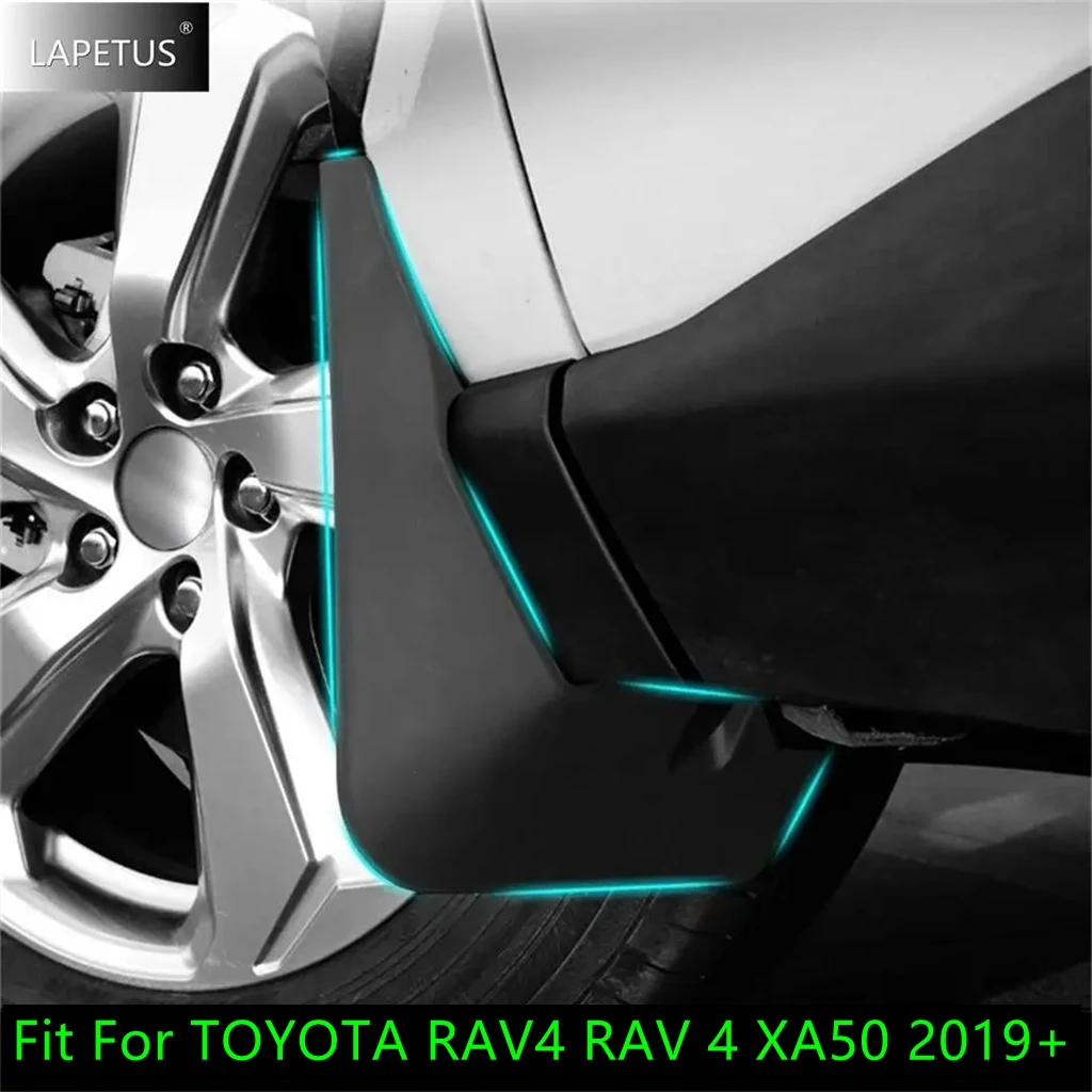 

Front Rear Mud Guard Mudguards Splash Flaps Molding Cover Trim Exterior Accessories Fit For TOYOTA RAV4 RAV 4 XA50 2019 - 2023