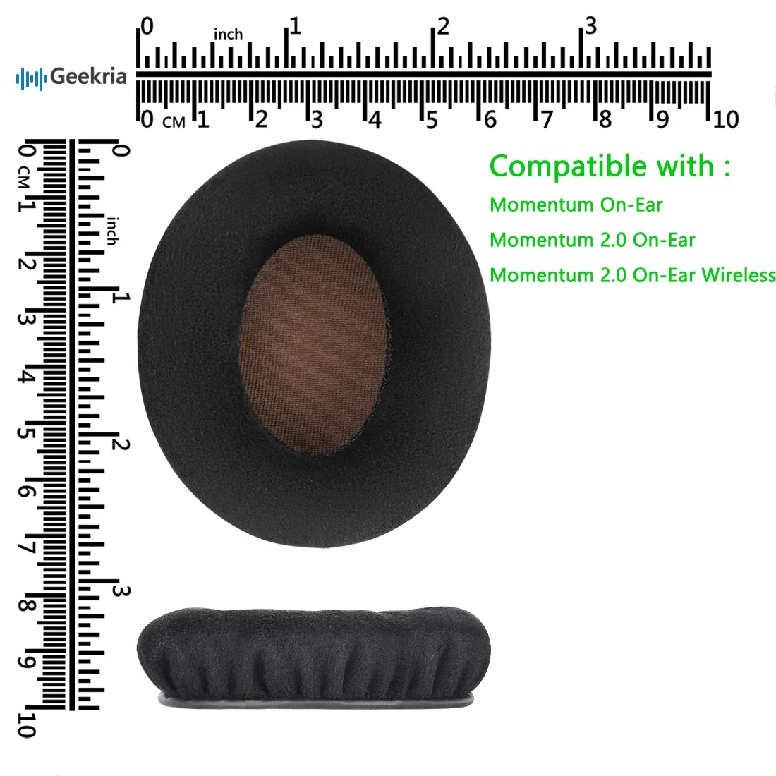 Replacement Ear Pads for Sennheiser Momentum On-Ear Wireless Headphones
