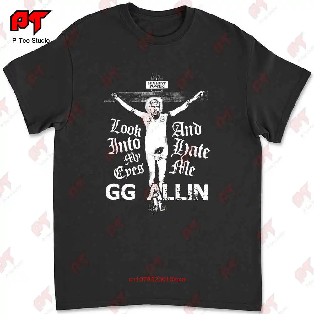 

Мужская футболка Gg Allin Look My Eyes 96ZZ