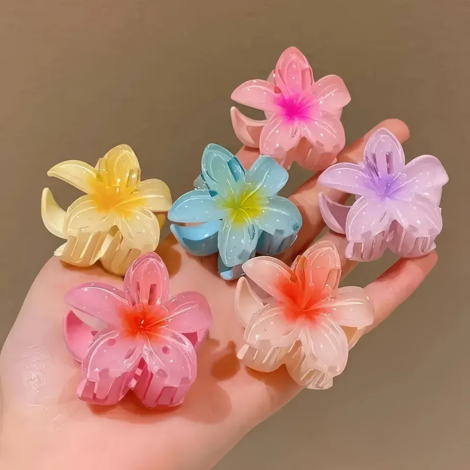 Colorful Egg Flower Hair Clips for All Occasions
