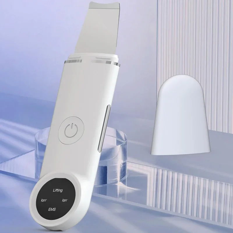 Portable Electric Deep Ceansing Sonic Peeler USB Facial Skin Scrubber Peeling Machine Face Ultrasonic Skin Scrubber At home