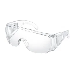 High - Definition Transparent Anti - Fog Protective Face Mask and Goggles (Goggles)