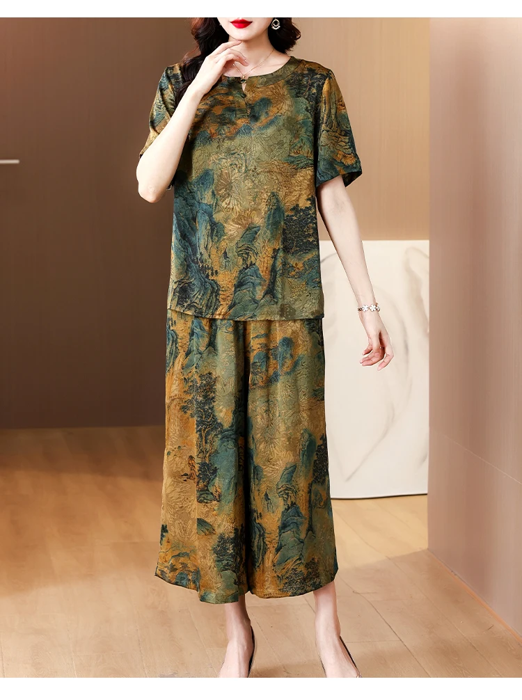 Рисунок 6 - Лето 2024, роскошные брюки-имитация двух частей