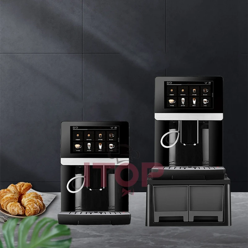 ITOP CIM-12 Fully Automatic Coffee Machine Instant Coffee Maker Coffee  Drinks Vending Machine with Grinder with Payment System - AliExpress