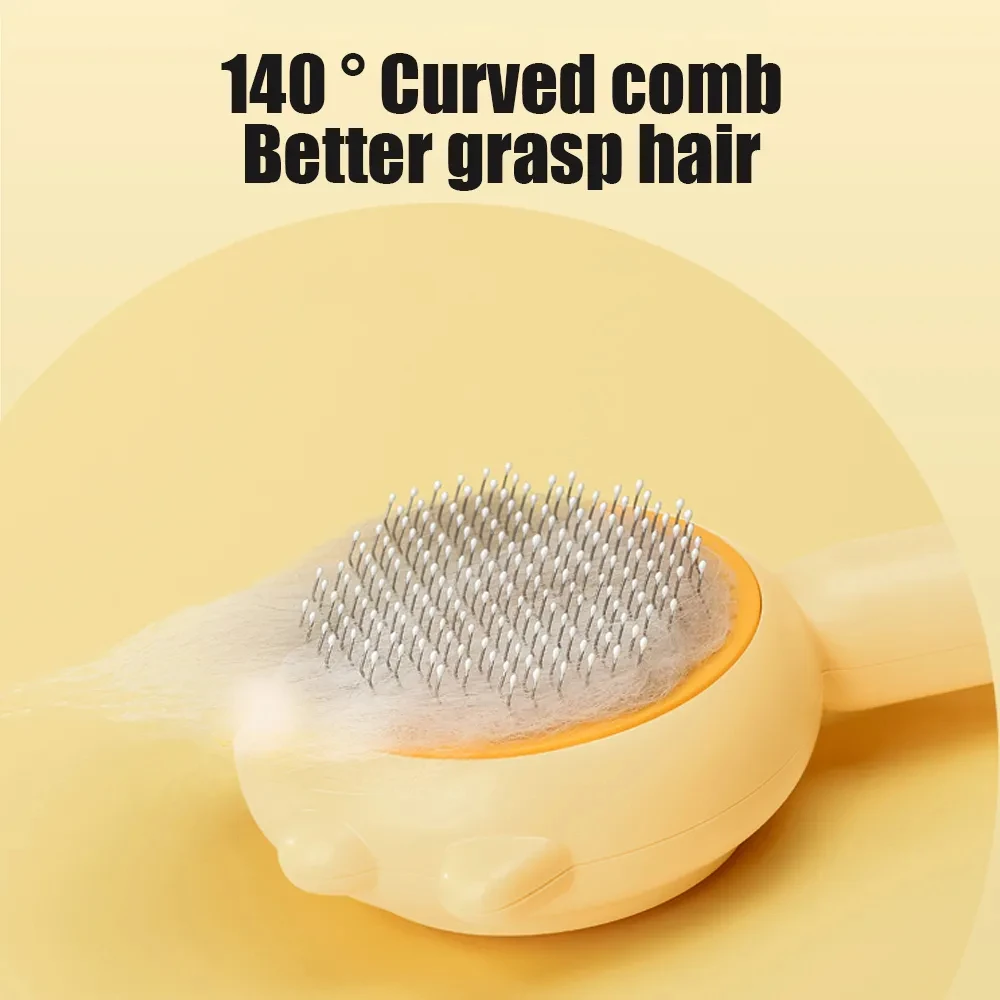 Title 6, Pet Grooming Needle Brush Magic Massage Comb Ha...