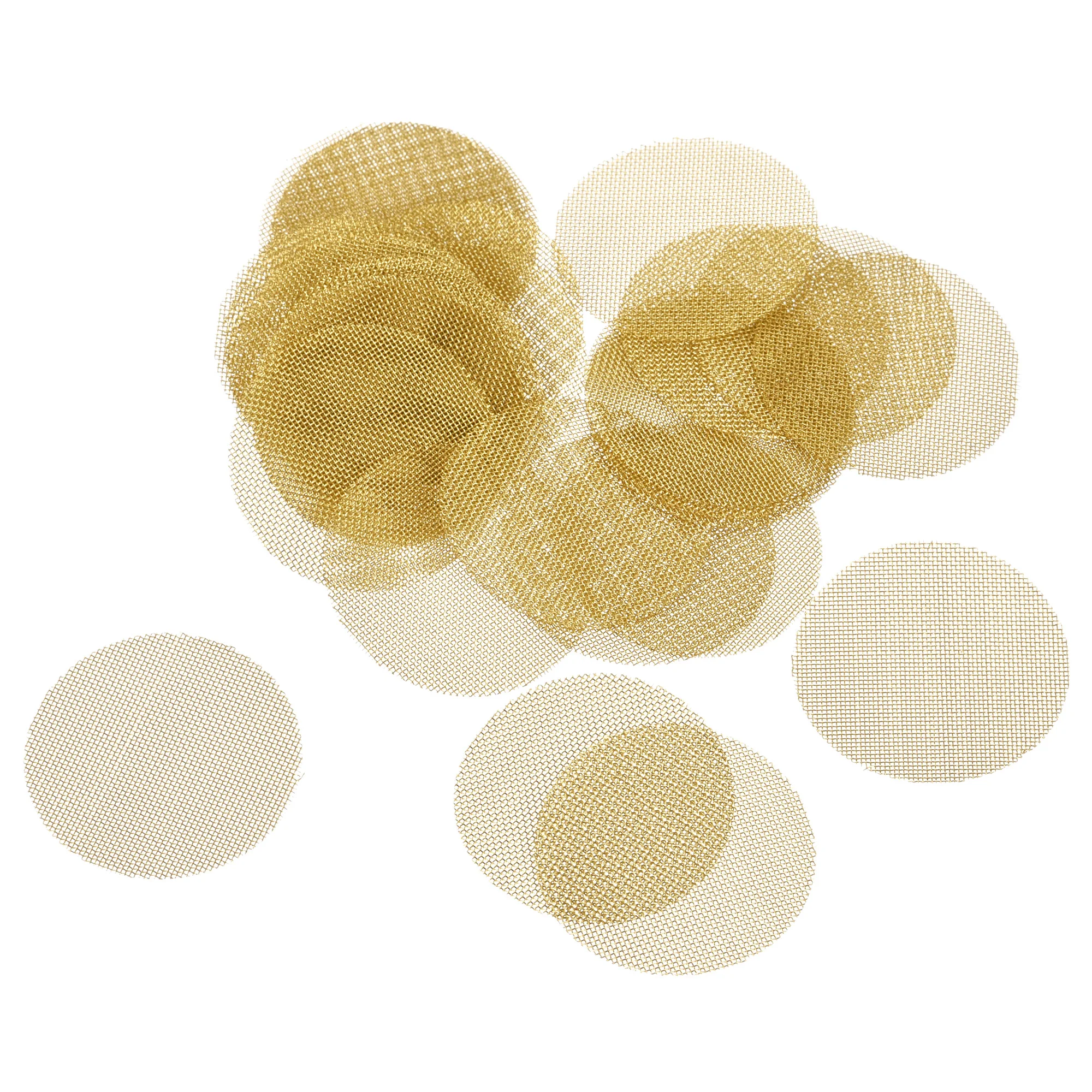 Schermo Per Tubi Uxcell Schermi In Ottone Diametro 25.4Mm Per Filtro Per Tubi, Confezione Da 30