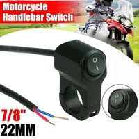 Motorcycle handlebar switch headlights controls Motorcycle parts black switch spotlights motorcycle electronics accessories - Image 3