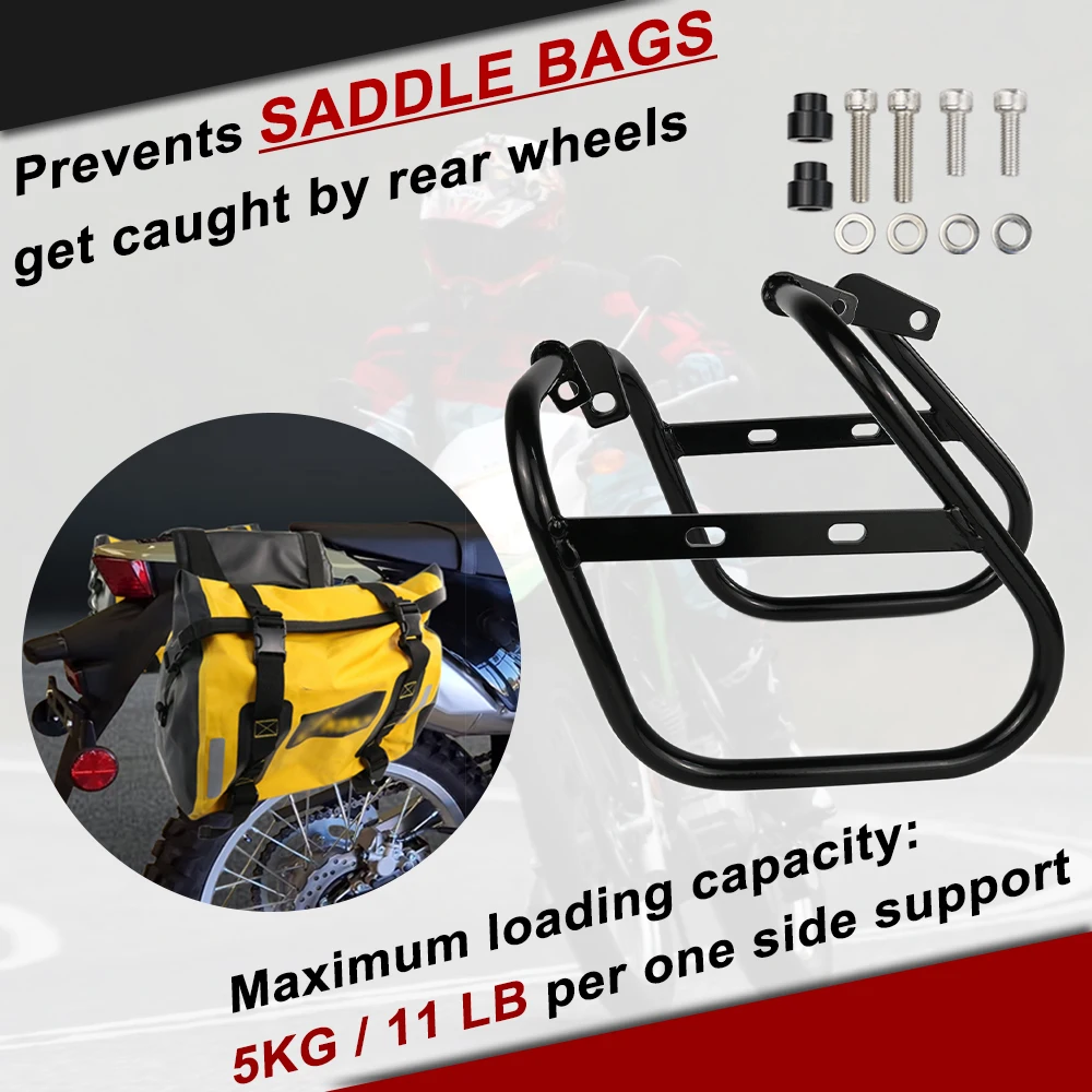 バイクアクセサリー カワサキ KLX230 2019-2022 KLX 230 トップケースリアキャリアサポートブラケット延長鋼オー  バイクラックサポートシェルフ リアテールラックスーツケース荷物 KLX 230 キャリアボード荷物ラック棚カワサキ KLX230 2 30L 車＆バイク  カワサキ KLX230 ... リアブラケット オートバイ後部座席荷物ラックキャリアラック に適合する KLX230 2019-2022 棚サポートホルダーブラケッ