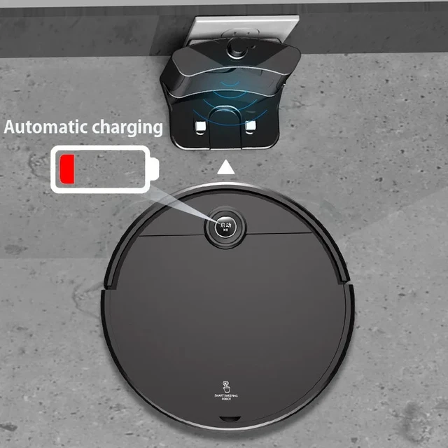 2024 NEW ZM005B 2000PA Remote Control Super Quiet Sweeping Robot 5-In-1 Automatic Recharge Cleaning Vacuum Cleaner Lazy Man Gift 2