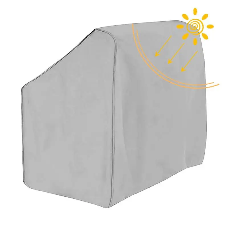 Copertura Per Console Centrale Barca Zenicham: Tessuto 600D Antistrappo E Impermeabile, Grigio, Taglia Grande (fino A 76,2x100,2x111,8 Cm)