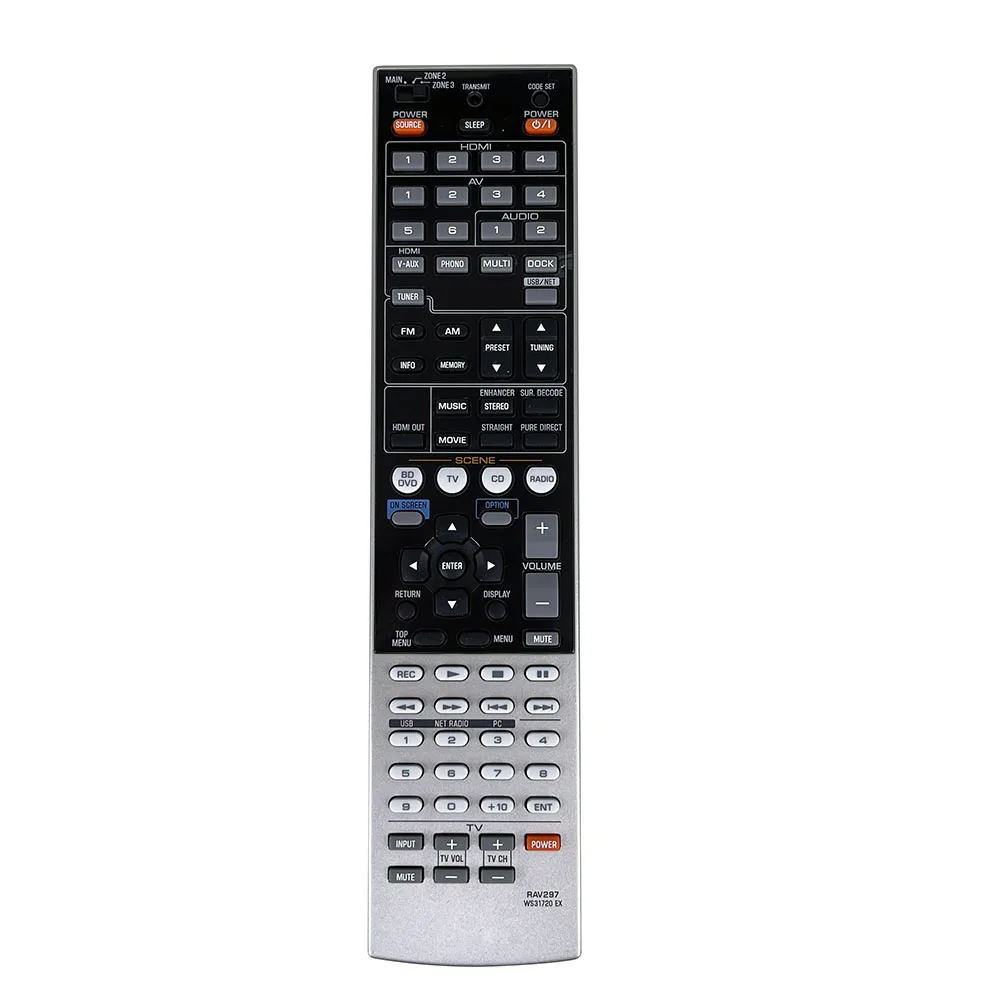 

Новый оригинальный приемник RAV297 WS31720 EX для Yamaha TV AV с дистанционным управлением RX-V2065 WR002700 RXV2065