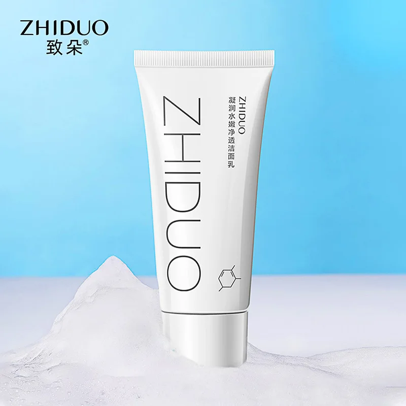 ZD Moisturizing Cleansing Lotion hydrating cleanser Clean pores Exfoliating Facial skincare facial cleanser