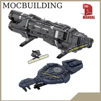Spaceship CCS-class Battlecruiser Display Model MOC Building Blocks Heavy Cruiser Construction Toys Birthday Gift 1