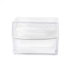 Clear Silicone Nail Art Stamper with Scraper (Square shape)
