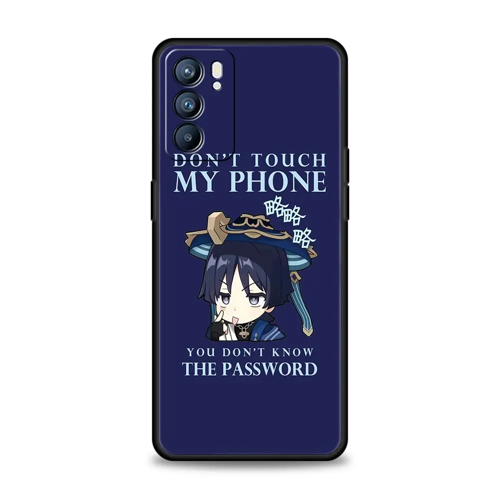 Kawaii Cartoon Genshin Impact Phone Case Cover