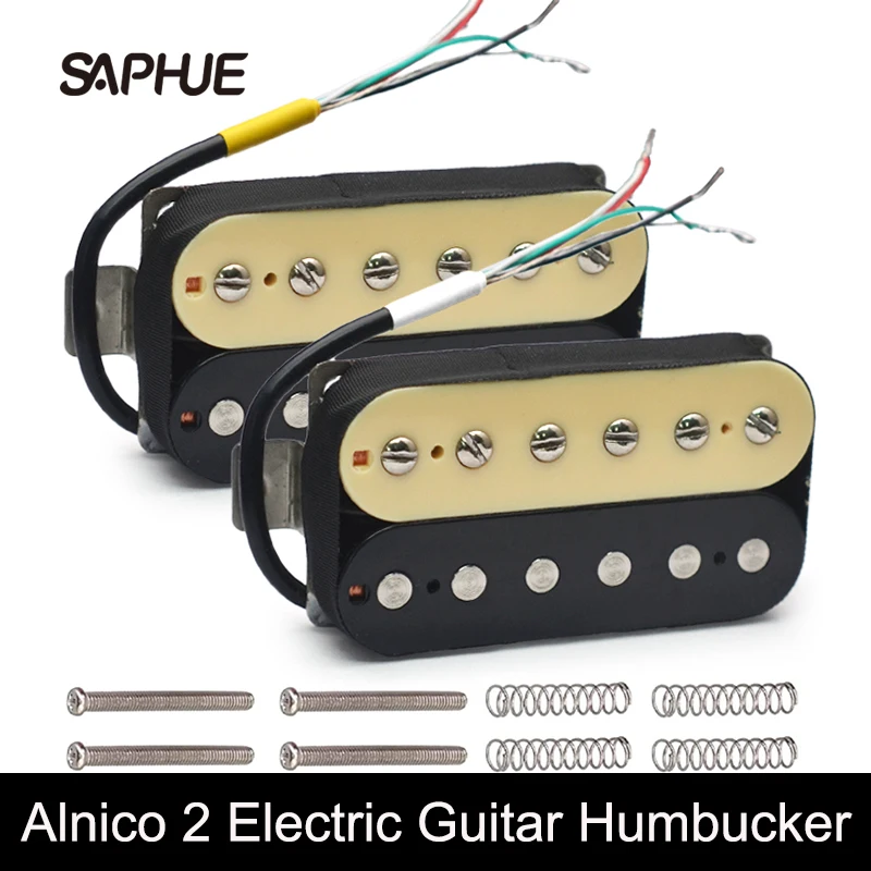 

Alnico 2 Electric Guitar Pickup N-50 7-8K/B-52 8-9K Humbucker Alnico II Pickup Double Coil Pickup Guitar Parts Zebra