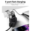 6 USB Charger 48W Quick Charge 3.0 For iPhone Samsung Xiaomi mi Tablets Mobile Phone Charger Adapter EU/US Plug Fast Charging 2