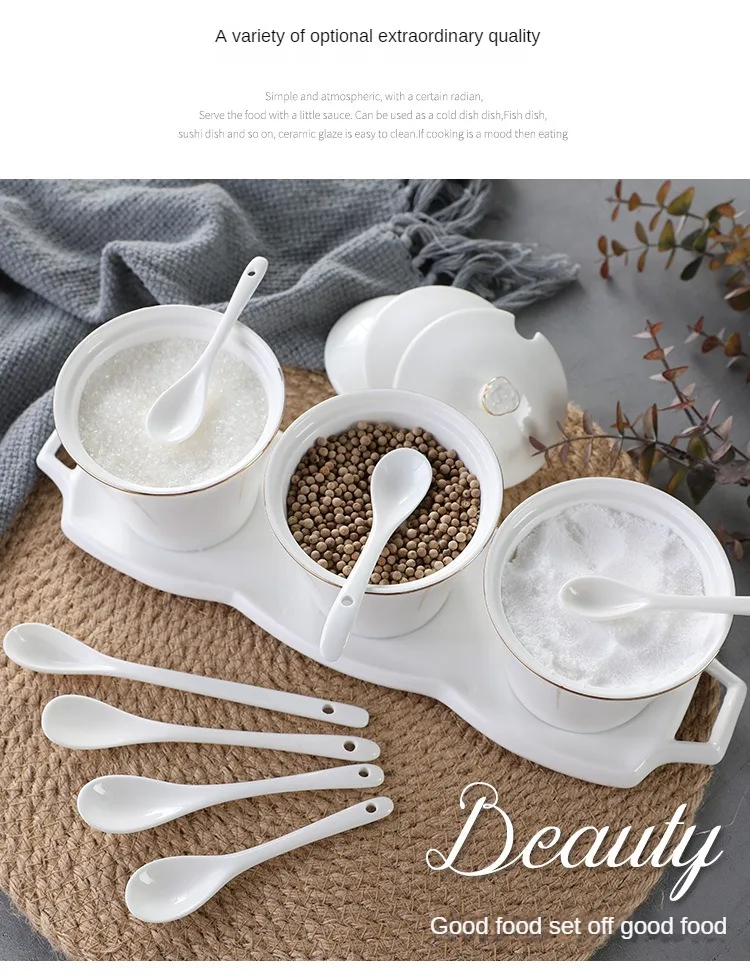 Description Picture 3 of item5/10/20/30PCS Ceramic Long Handle Spoons Flatware Dessert Spoon Ice Cream Spoon Tableware Tea Honey Supplies Kitchen Tools