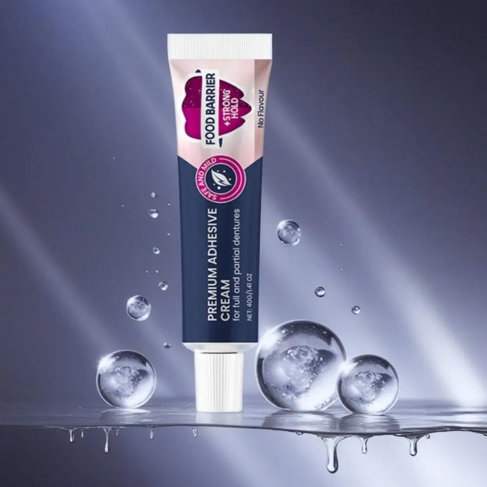 Denture Adhesive Cream Extra Strong Hold For Secure Comfort_voghion.com