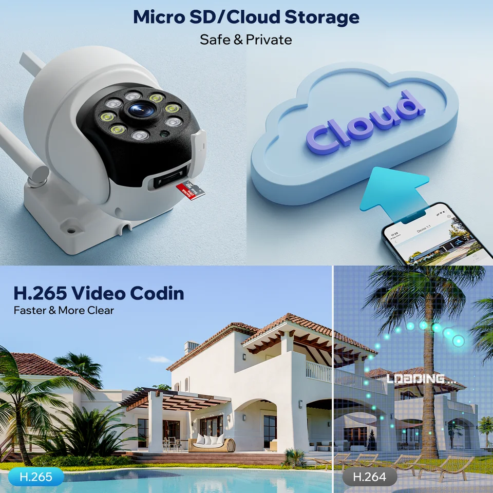 ワイヤレスセキュリティカメラ,4チャンネルcctv nvr,屋外用監視キット