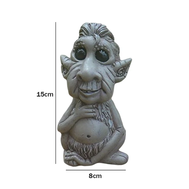 Tribe Savage Szobrok Vicces Gyanta Mikro Táj Kézműves Miniatűr Dekorációs Kellékek A Kerti Tornác Udvarhoz - Image 6