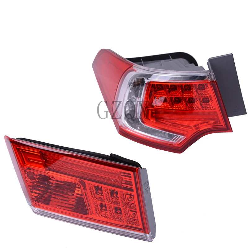 CAPQX 후면 헤드라이트 LED 후미등 어셈블리, 혼다 스파이리어 유럽 어코드 타입 CU2 CU1 34150-TP5-H51 용, 4 개