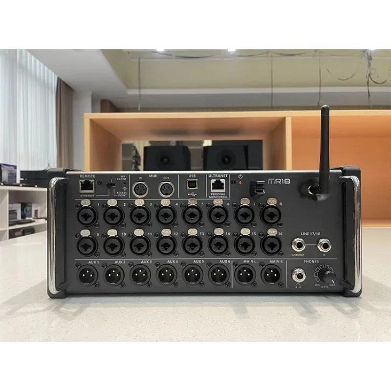MR/XR18 프로페셔널 디지털 믹싱 콘솔, 믹싱 레코딩 콘솔, 디지털 믹서, 라이브 오디오 멀티트랙 레코딩 콘솔
