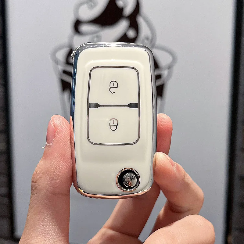 TPU Auto Flip Key Case Cover Schlüssel anhänger Schutz für chery
