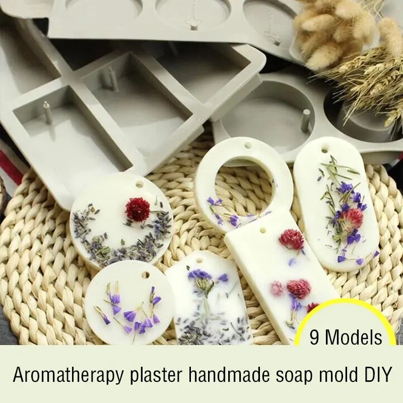 Silicone Mold Soap Mold Silicone Forms Making Handmade Hexagonal Aromatherapy Wax Plaster Epoxy Soap