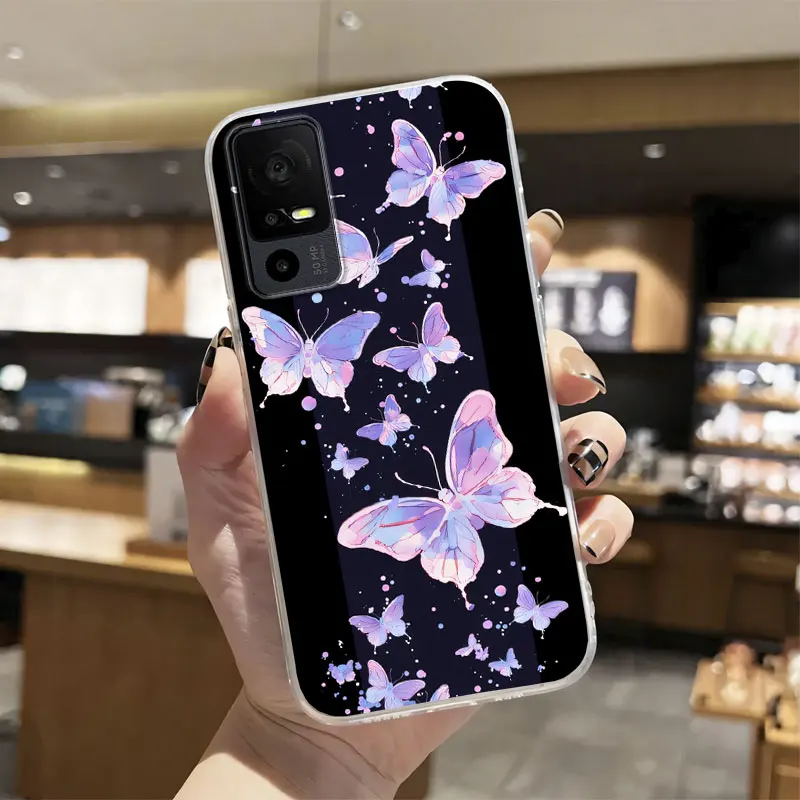 Luxury Transparent Silicone Shockproof Phone Case