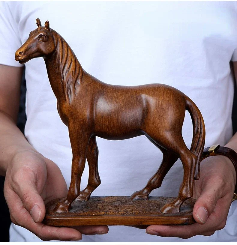 

The Future Is Like A Golden Horse Handicraft Creative Feng Shui Attract Wealth and Success Ornaments The New Chinese Style