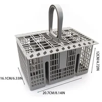 Detachable Dishwasher Cutlery Basket Portable Tableware Fork Spoon Cutlery Storage Kitchen Multifunctional Dishwashing Tools ﻿ 6