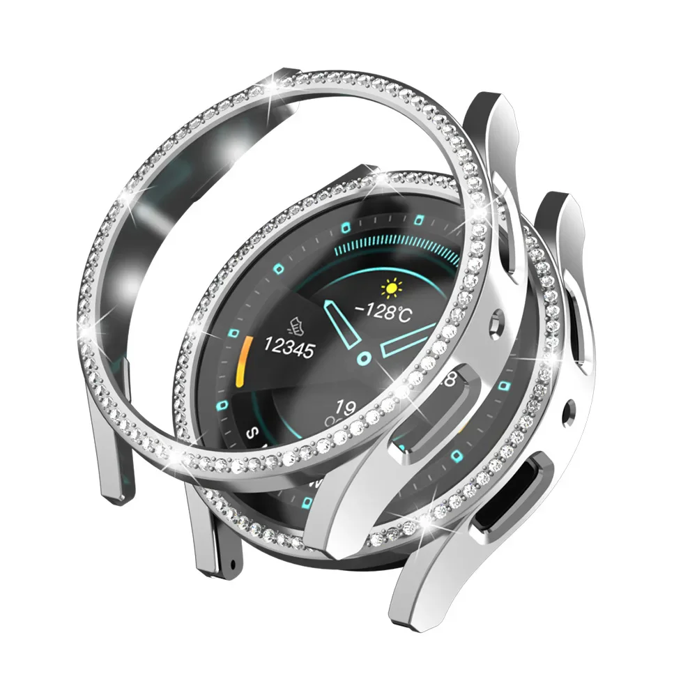 Stainless Steel Diamond Metal Strap and Case