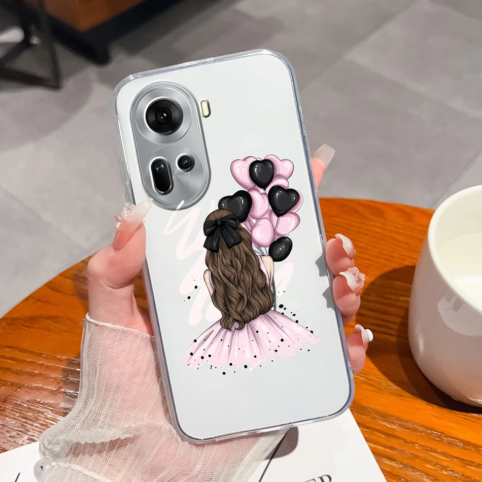 Clear Protective Silicone Anti-Drop Phone Case