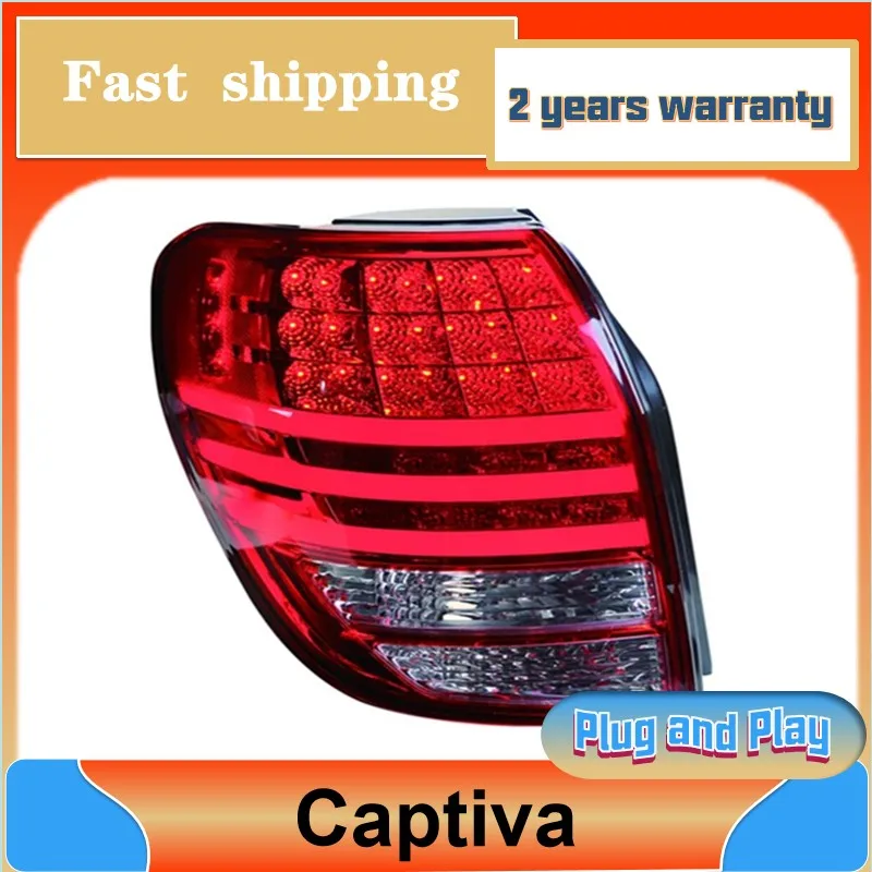 

Car Styling for Chevrolet Captiva Rear Light 2008-2015 Captiva Taillight Rear DRL Fog Brake Reversing Turn Signal