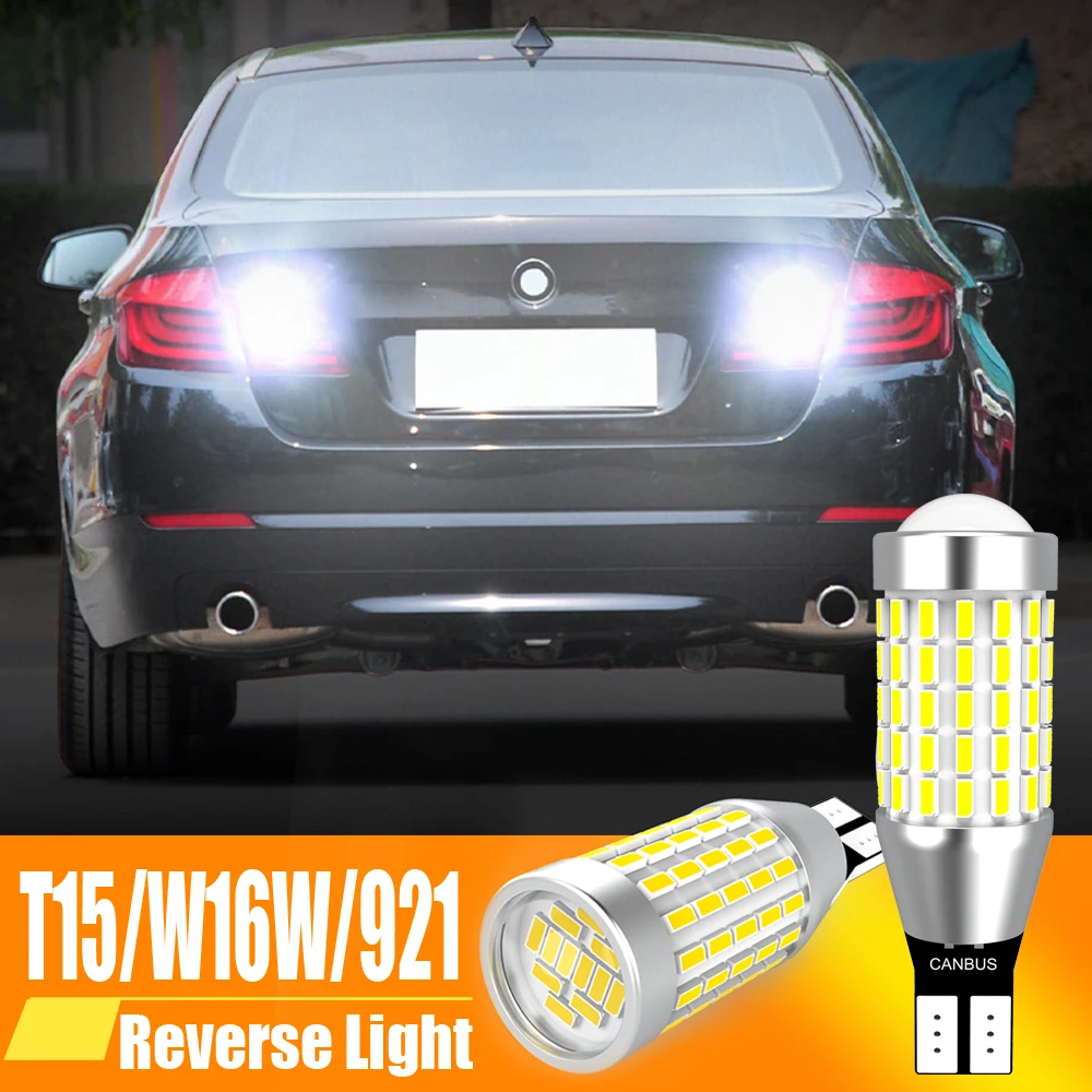 2X W16W T15 LED Bulb 921 Canbus Car Backup Reverse Light 12v For BMW E90  E60 E46 E36 E92 E91 E87 E88 E34 E39 E61 E82 F20 F21 F30