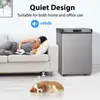 Chest Freezer, Small Deep Freezers Top Door with Removable Basket, 7 Temperature Control Energy Saving, Compact Freezer for Home 6