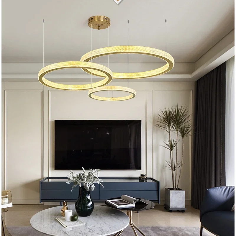Elegant Modern Acrylic Chandelier 4