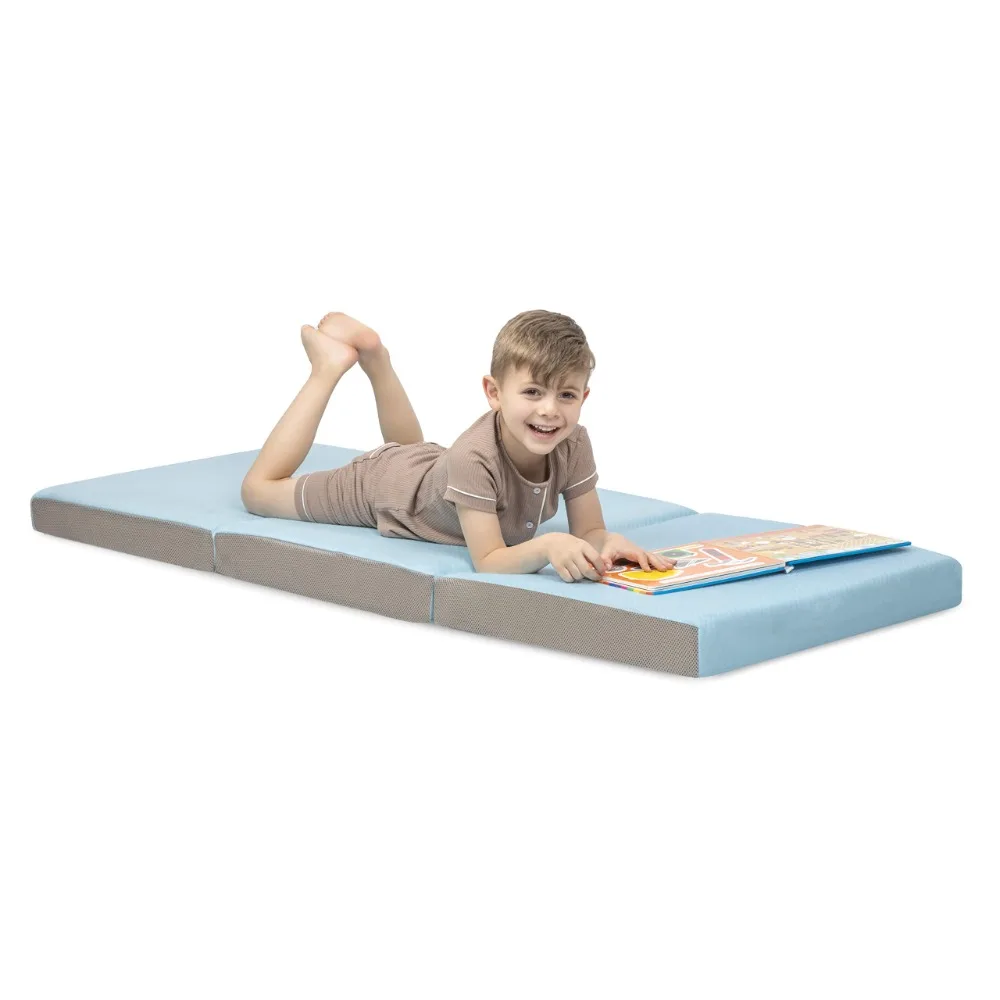 Description Picture 2 of item2023 New Toddler Nap Mat Bed Tri Folding Mattress