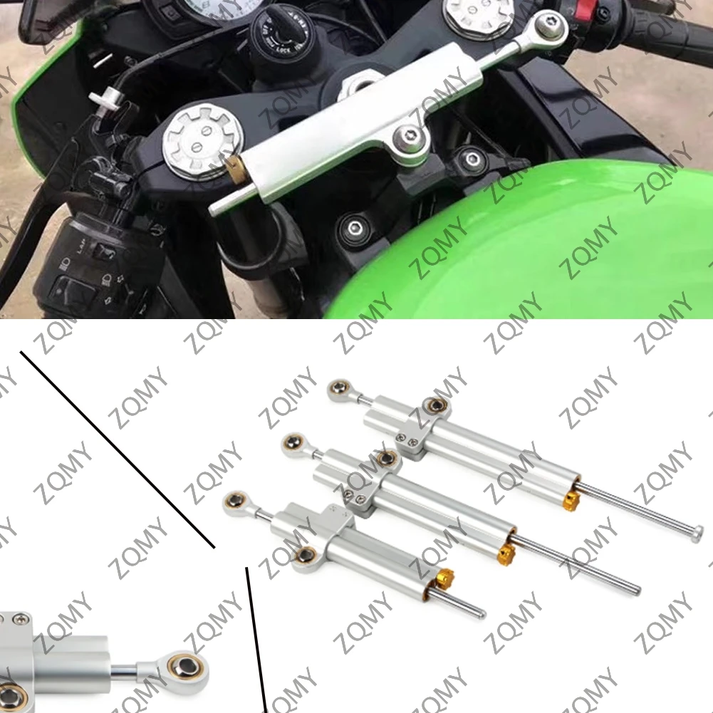 

CNC Universal Steering Damper Motorcycle Stabilizer Linear Reversed Safety Control For Yamaha for Honda for BMW for Kawasaki