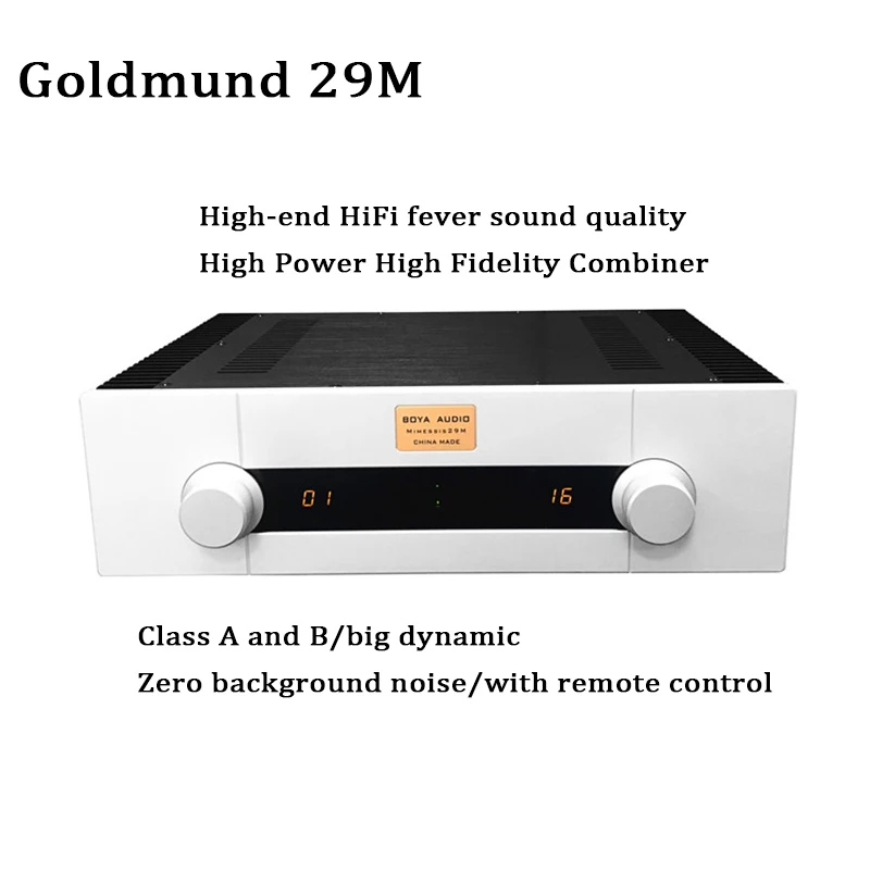 

Reference Goldmund 29m Amplifier 150W*2 Class A and B HiFi High-end Home Audio Power Amplifier with Remote Control