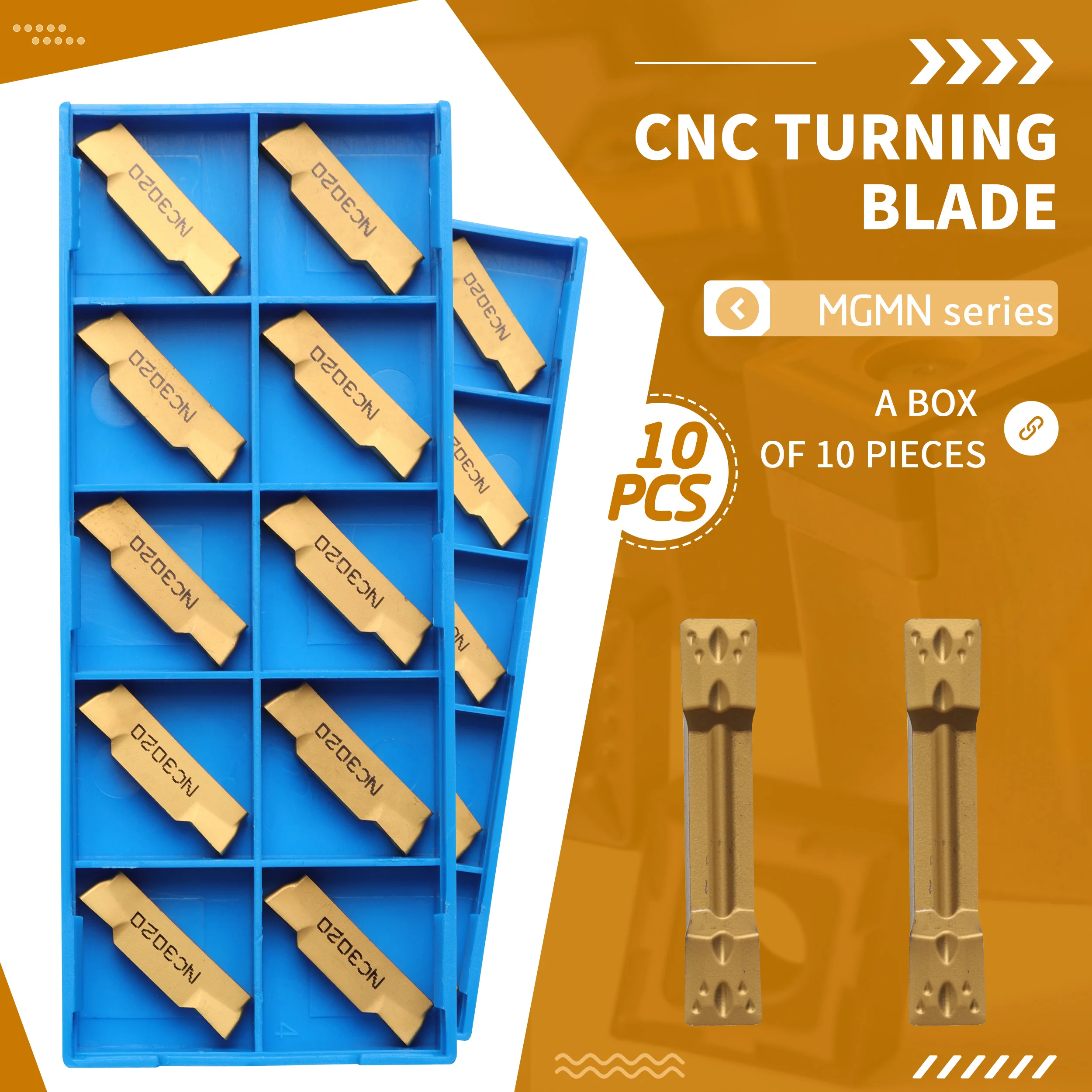 

MGMN150 MGMN200-G MGMN250 MGMN300 MGMN400-M NC3030 CNC lathe tools grooving inserts Carbide Cutting blade For steel processing