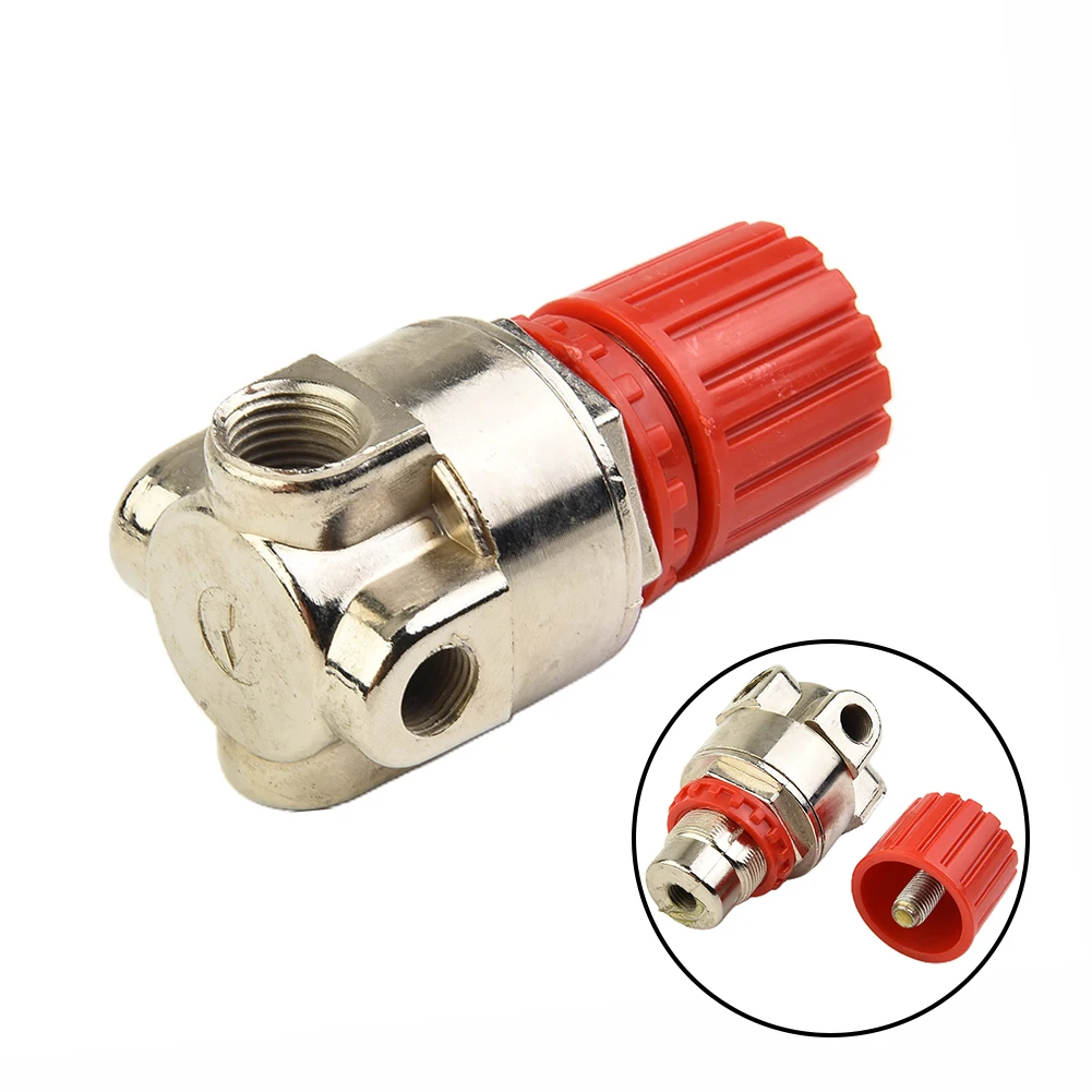 

1Pc Valve Pressure Regulating Valve High Accuracy 4 Holes Control Air Compressor Tools Air Pump Air Compressor Accessories