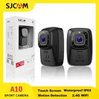 SJCAM A10 Body Camera Wearable Body-Worn Camera 1296P 30FPS IP65 Waterproof Action Camera Portable Body-Worn Camera Night Vision 1