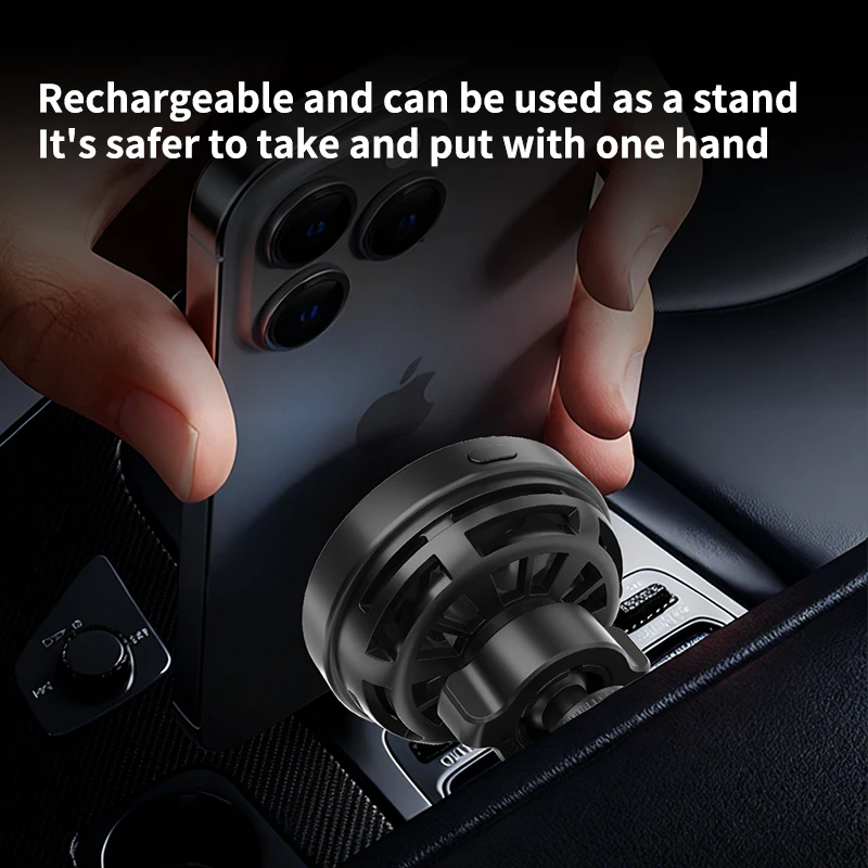 Magnetic 25W Wireless Car Charger & Phone Holder Stand with Fast Charging