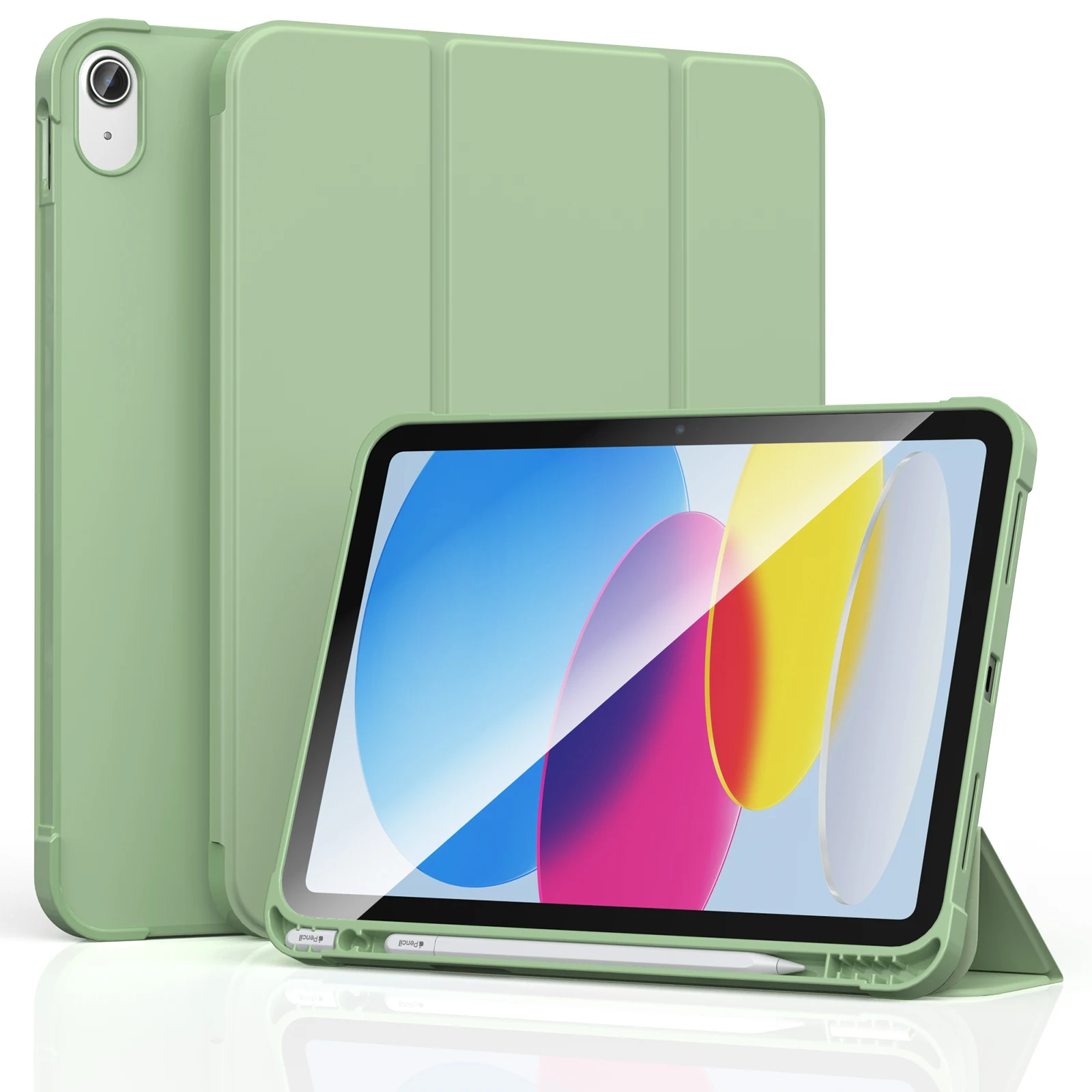 Premium Soft PU Protective Case with Pen Holder
