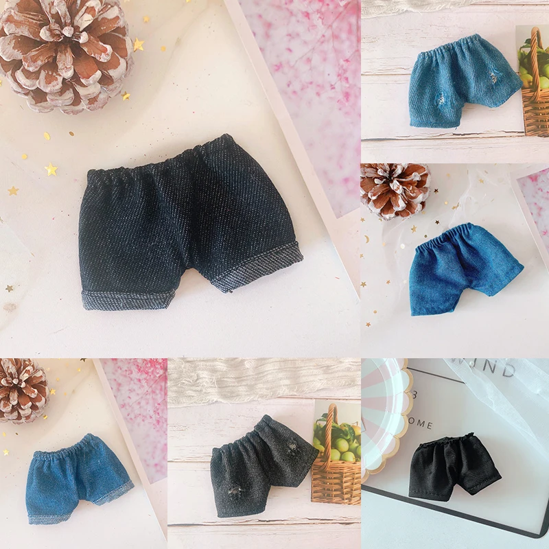 Doll Clothes for 20cm Idol Dolls Accessories Plush Doll's Clothing Sweater Jumpsuit Messenger stuffed Toy Dolls Outfit Bag Shoes