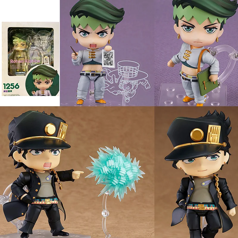 Anime jojos aventura bizarra kujo jotaro dio kakyoin noriaki rohan kishibe  pvc figura de ação modelo brinquedos boneca presente de natal - AliExpress