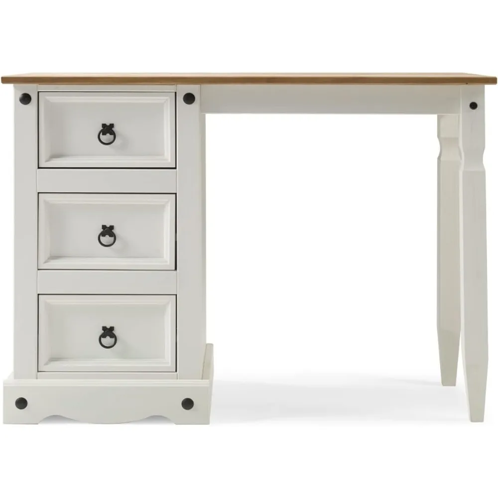 Cottage Series Wood Vanity/Desk, Corona Snow 5